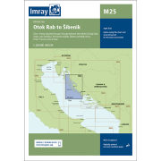 M25 Otok Rab to Sibenik Chart